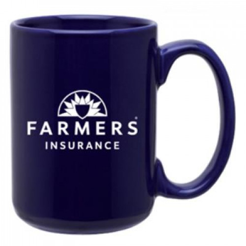 15 oz. Blue Farmers Mug
