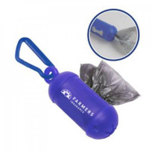 Pet Bag Dispenser with Carabineer