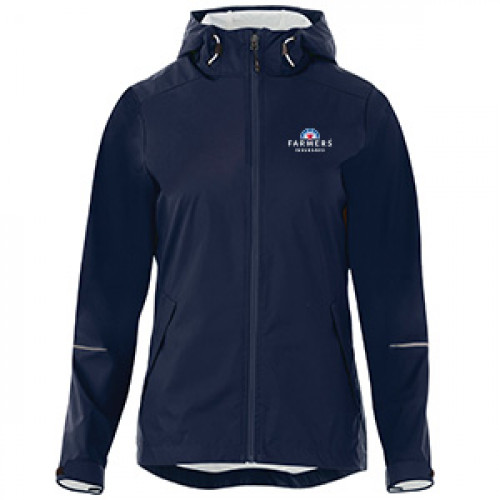 Ladies Navy Classic Rain Jacket