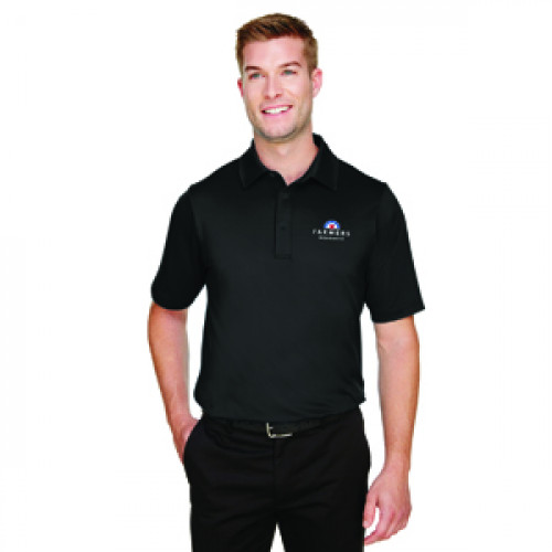 Men's Performance Flex Polo - Black