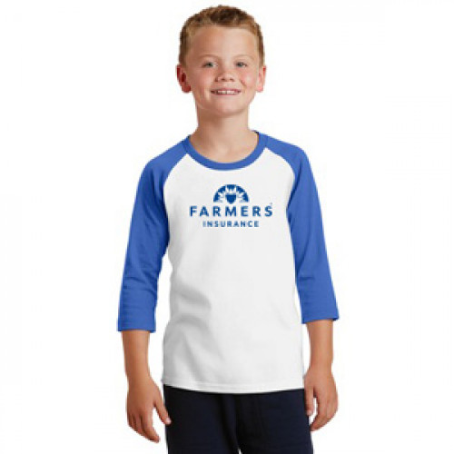 Youth 3/4 Sleeve Tee - CLOSEOUT
