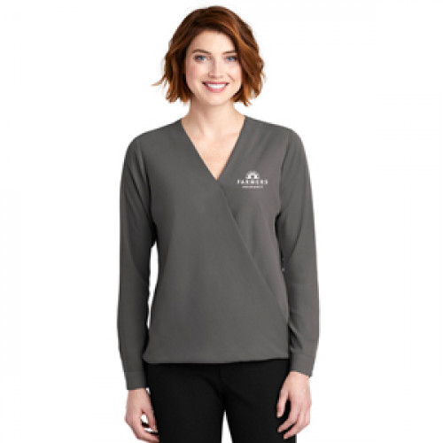 Ladies Wrap Blouse - CLOSEOUT