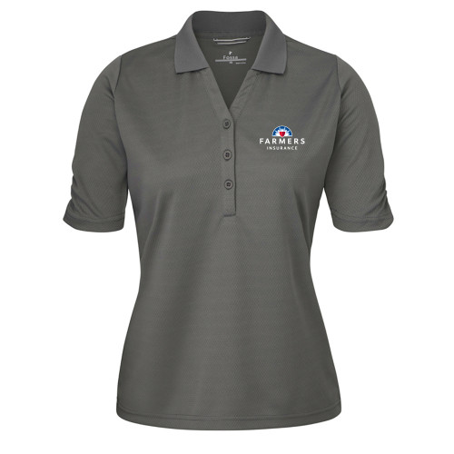 Ladies 3/4 Sleeve Performance Polo