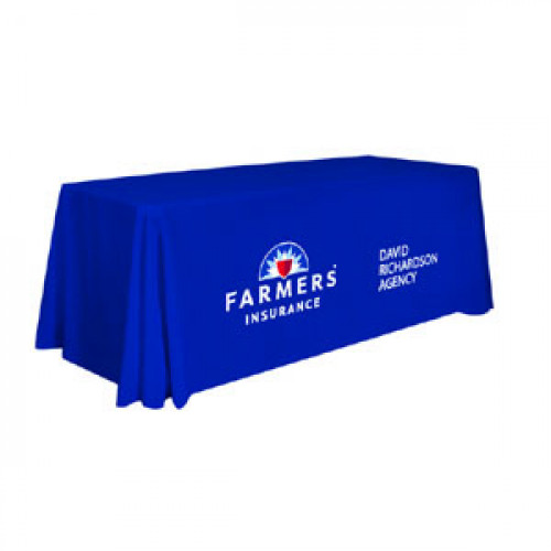 Vertical Customized 8 ft Royal Standard Table Throw