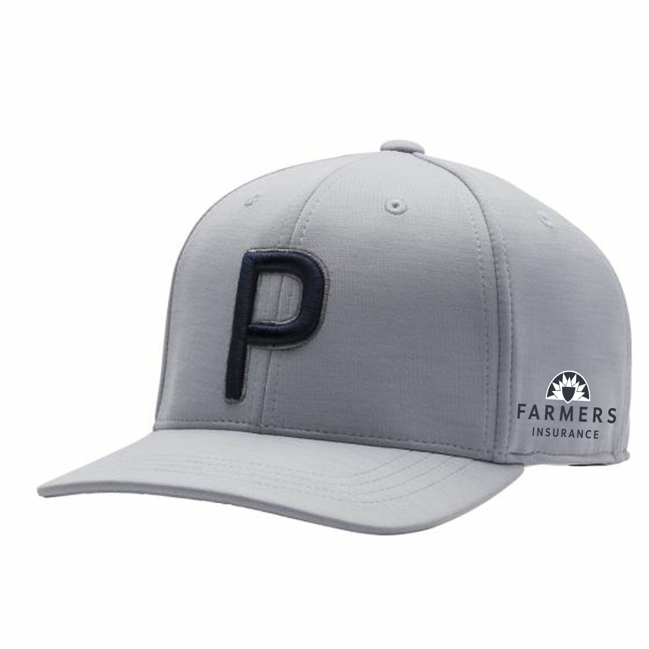 PUMA 100 Adjustable Snapback Golf Cap Grey Farmers Merchandise Store