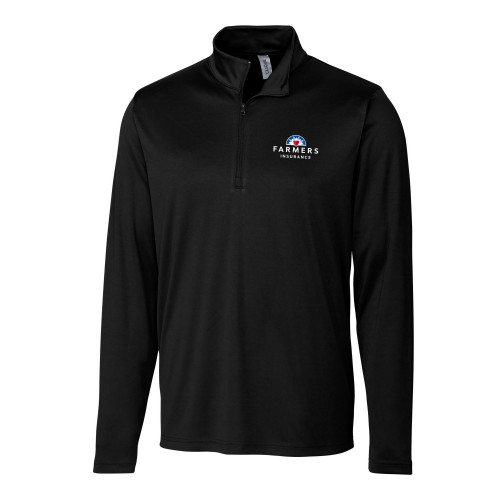 Men's Black 1/4 Zip