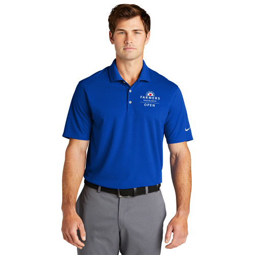 Farmers Open Nike Men's Royal Polo