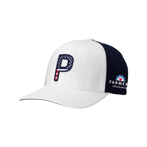 Puma Golf P Pars & Stripes Snapback Cap