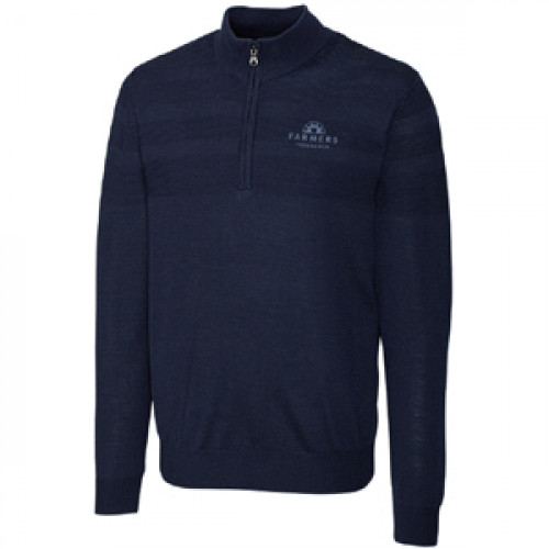 Mens Executive Half-Zip Sweater - CLOSEOUT