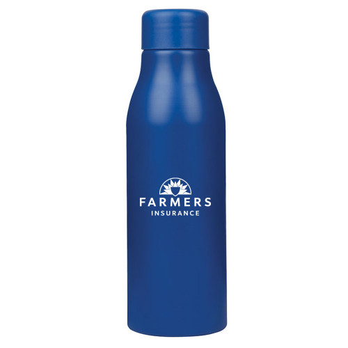 24oz Blue Recycled Aluminum Bottle