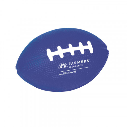 Custom Foam Football Stress Reliever