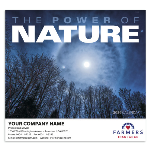 2026 Power of Nature Wall Calendar (Pack of 50)