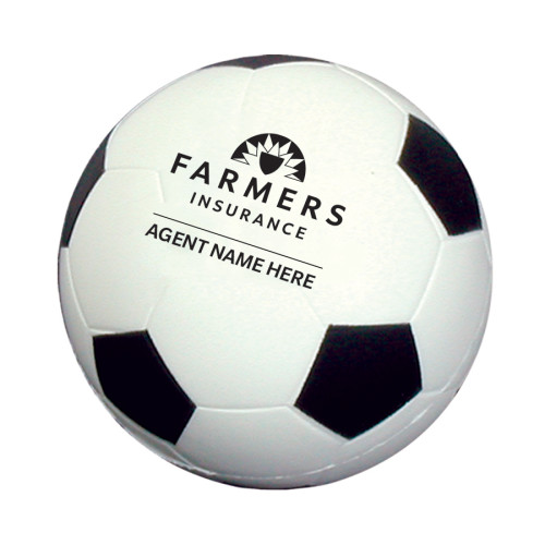 Custom Soccer Ball Stress Reliever