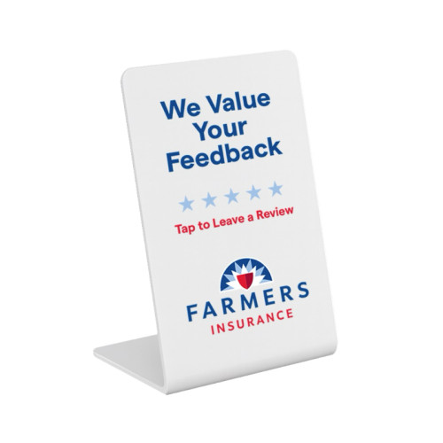 NFC Mobile Phone Smart Google Review Stand (Pack of 5)